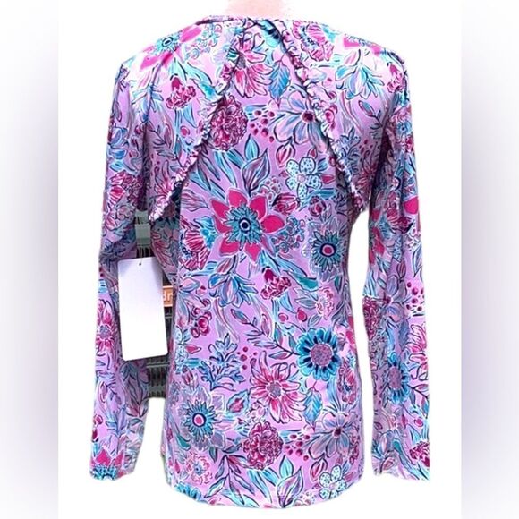 GOTTEX NWT GOLF AND TENNIS WEAR COOLING MOISTURE WICKING QUICK DRY TOP PURPLE - Picture 3 of 8